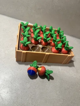 Modelo para impresión 3D: Radish Memorie — vista de referencia 3