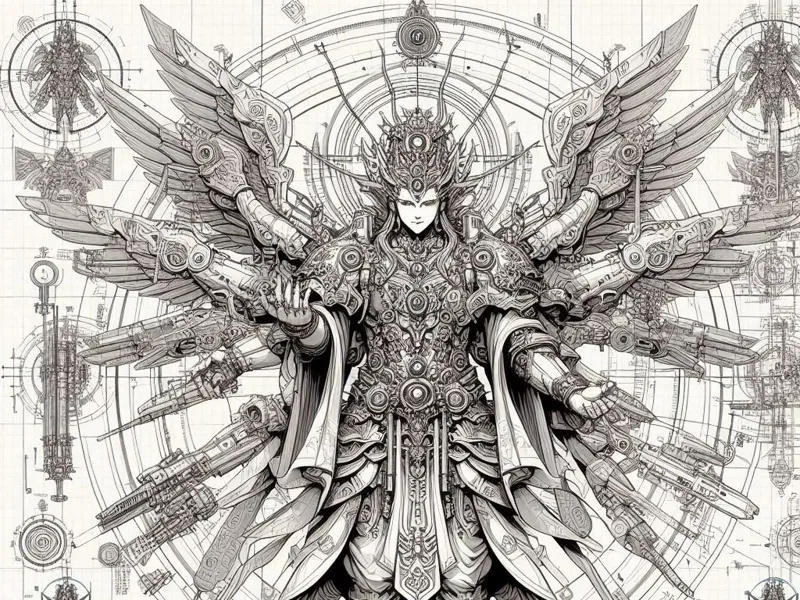 Mecha God Blueprints