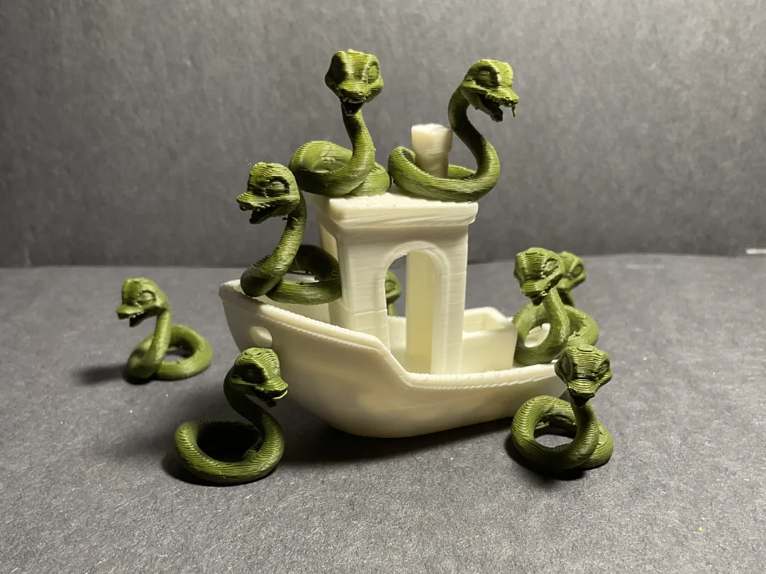 Neuf serpents à cacher dans la maison
