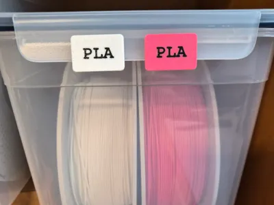 Filament Labeling Ikea 365+ Box