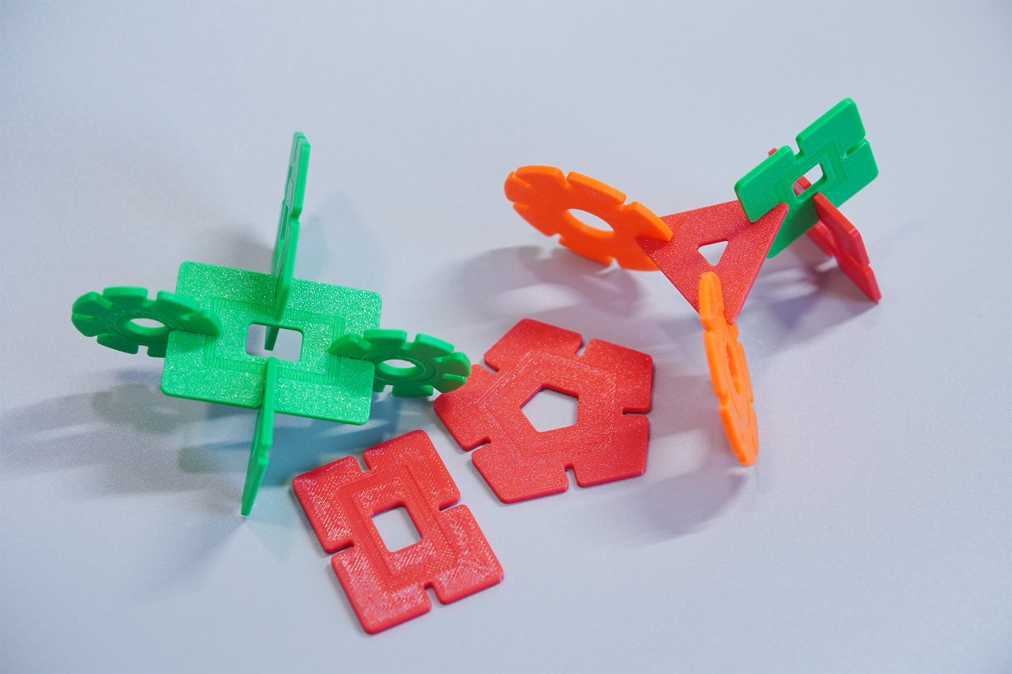 Miniatura 1 do modelo 3D 几何雪花片