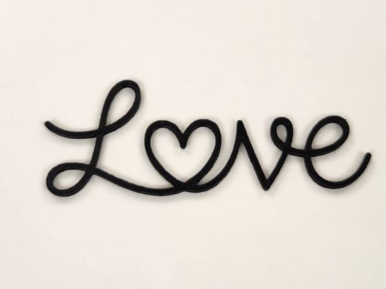 LOVE Schriftzug Deko Valentinstag & Wandkunst