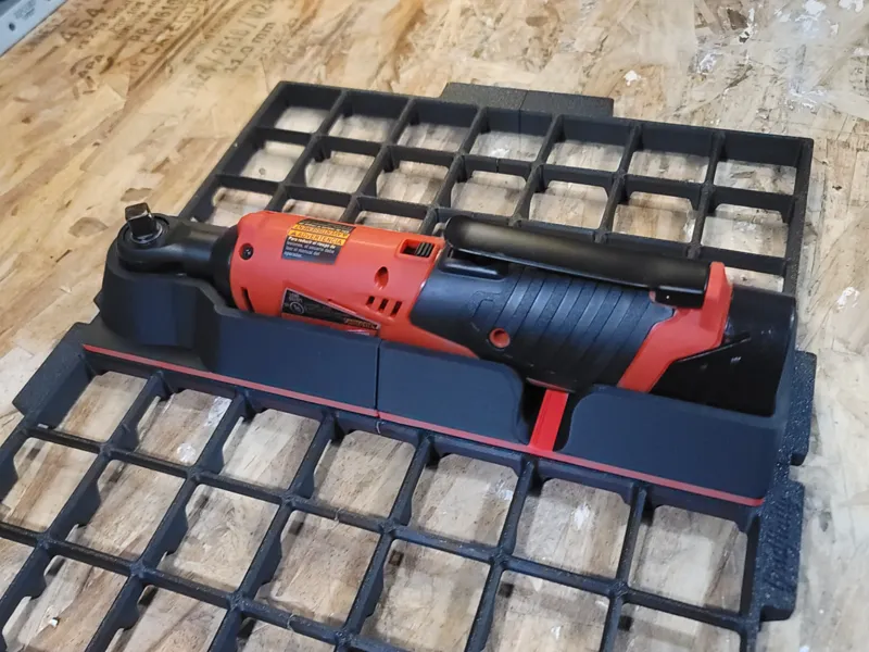 M12 Ratchet (2457-20) Gridfinity