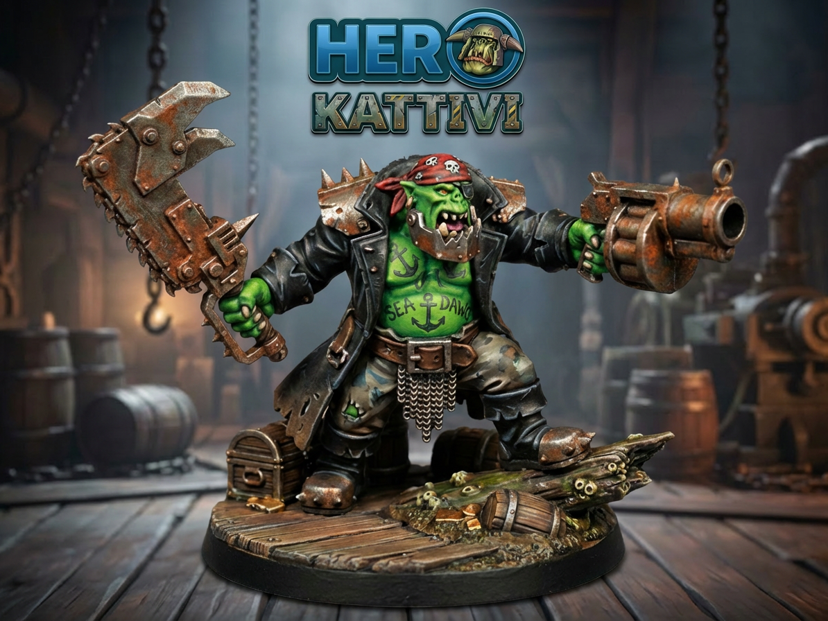 HERO KATTIVI ALIENO PIRATE