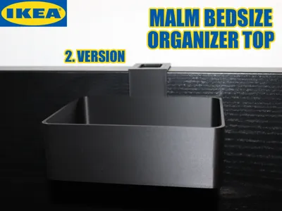 MALM Bed Hanging Storage – Slim & Minimal