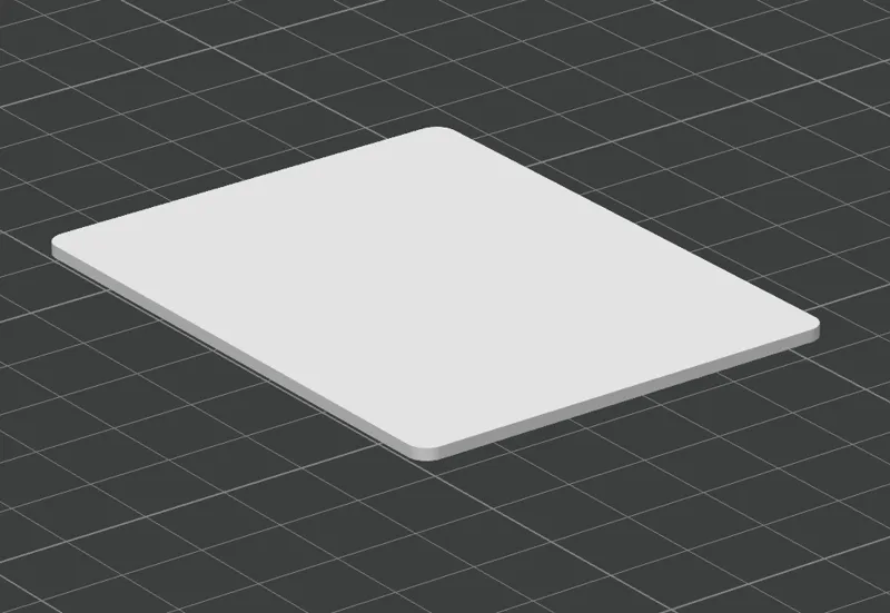 Blank label tiles