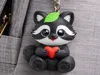 Love Raccoon – Cute 3D Printed Backpack Charm