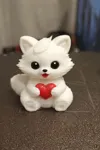 Love Raccoon – Cute 3D Printed Backpack Charm (3 Color)