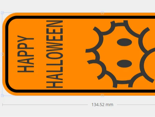HAPPY HALLOWEEN 2025 BOOKMARK