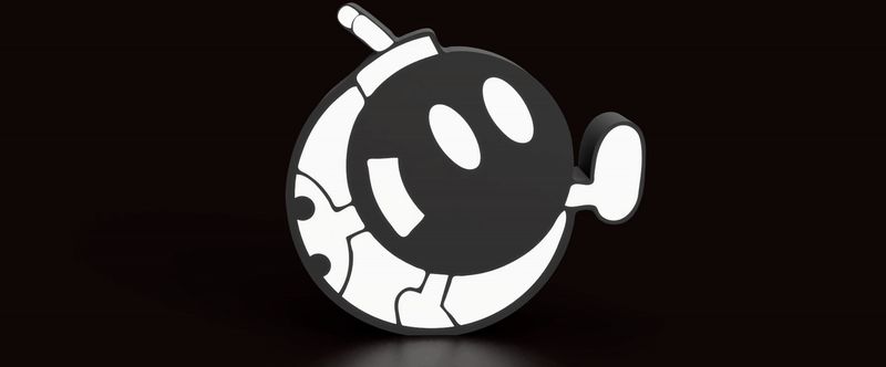 Bombe bob omb - Mario world light box lamp