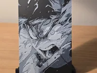 0.08mm layer, 1 walls, 100% infill