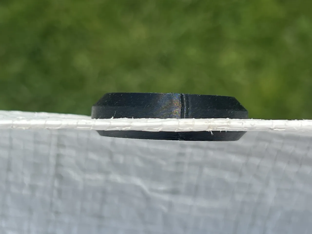Screw-on Tarp & Fabric repair grommet ID 14mm 1/2” view 4