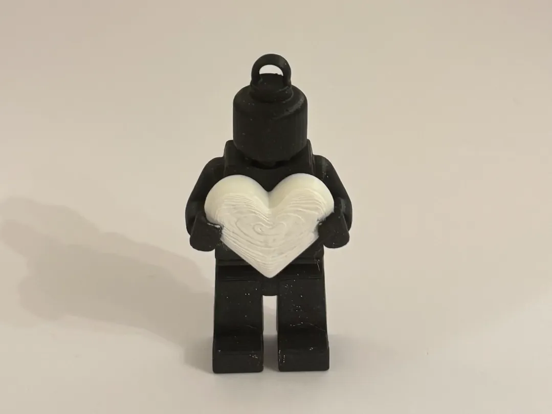 Bonhomme brique articulé — Saint-Valentin