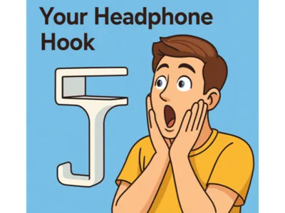 Headphone hook _ Gancio Cuffie