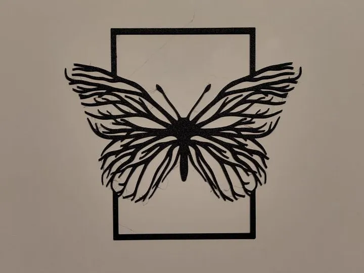 Papillon décoratif mural