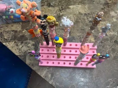 Pen Holder v4 - Marketing Slot & 4 Tiers