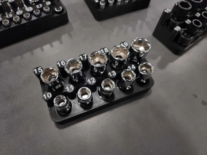 Astro Pneumatics Metric Swivel Socket Organizer