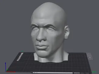 Michael Jordan's head