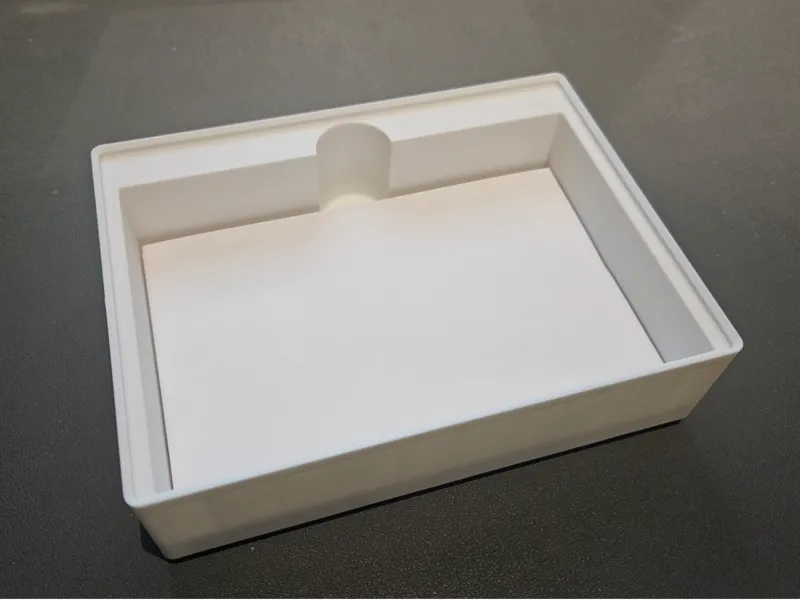 Notecard holder for Gridfinity (4"x6")