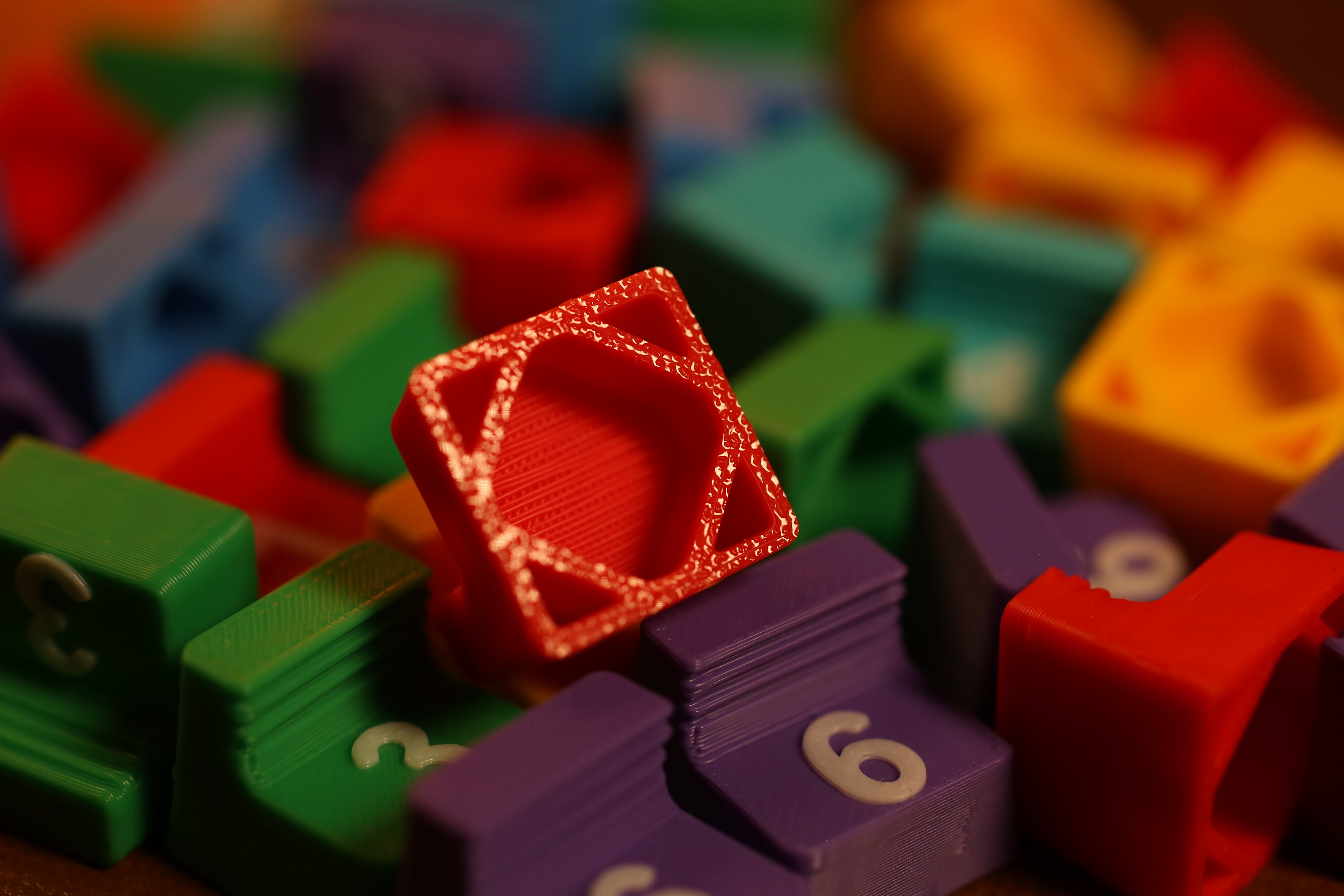 Miniatura 2 do modelo 3D 数独 六宫数独 彩色数独 益智游戏 兼容计客智能数独游戏机 儿童节礼物
