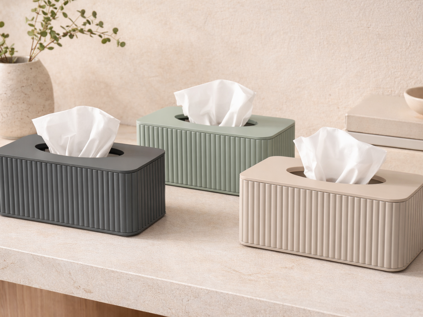 Aura Collection – Tissue Box Cover Minimal Design