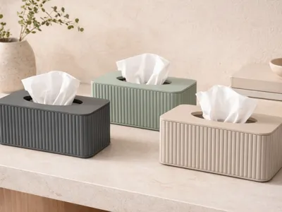 Aura Collection – Tissue Box Cover Minimal Design