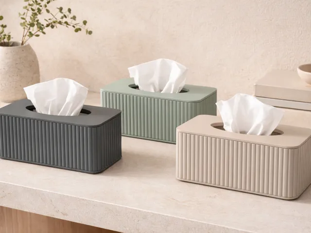 Aura Collection – Tissue Box Cover Minimal Design