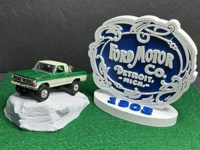 FORD 1903 logo display sign