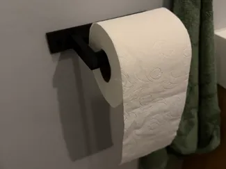Toilet paper holder to replace IKEA Grundtal
