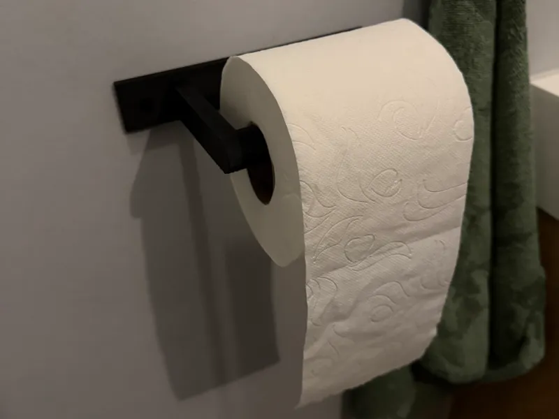 Toilet paper holder to replace IKEA Grundtal