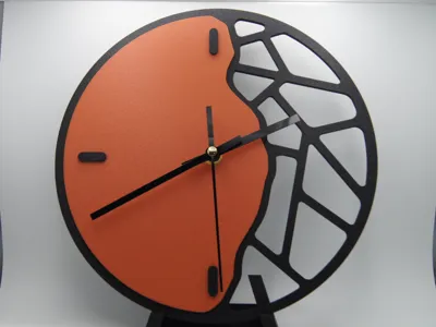 Minimalist Wall Clock / Organic 