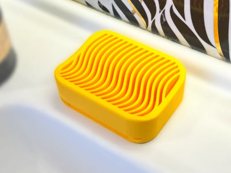 Wavy Soap Dish - Self Draining