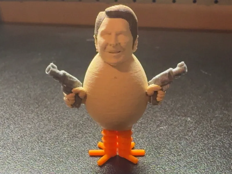 Chicken-Legged Ronald Eggin'