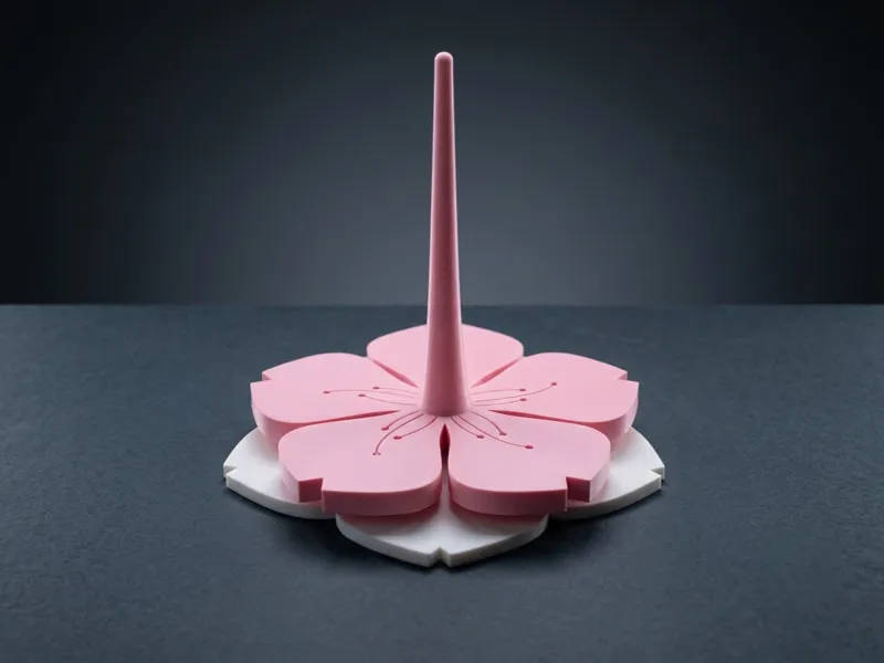 Sakura Yarn Spool Holder (Snap-Fit Glue-Free) V2