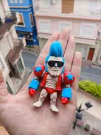 Porte-clés Franky articulé, One Piece — photo 2