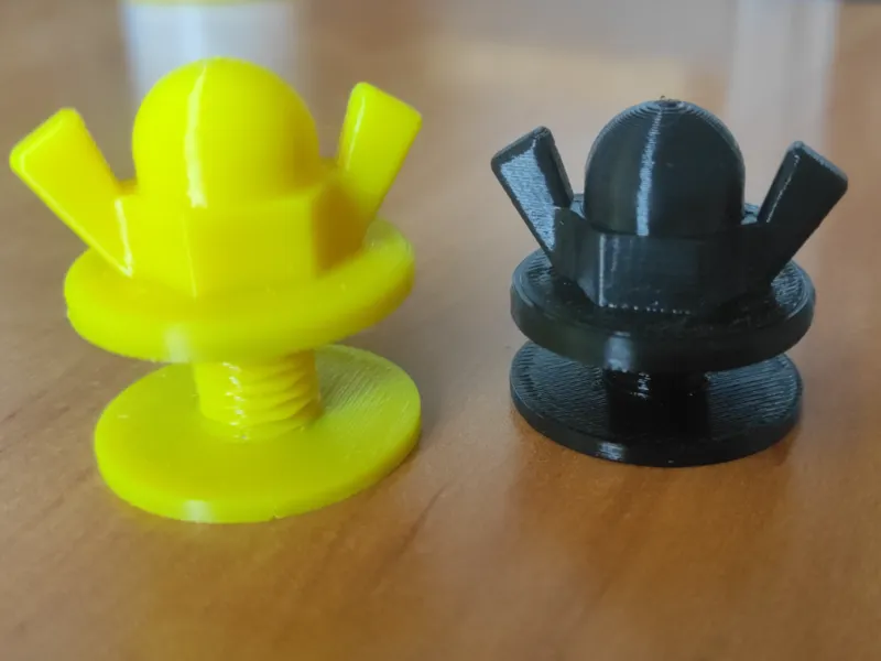 Tarpaulin Cover Knob – Improved Version - v2