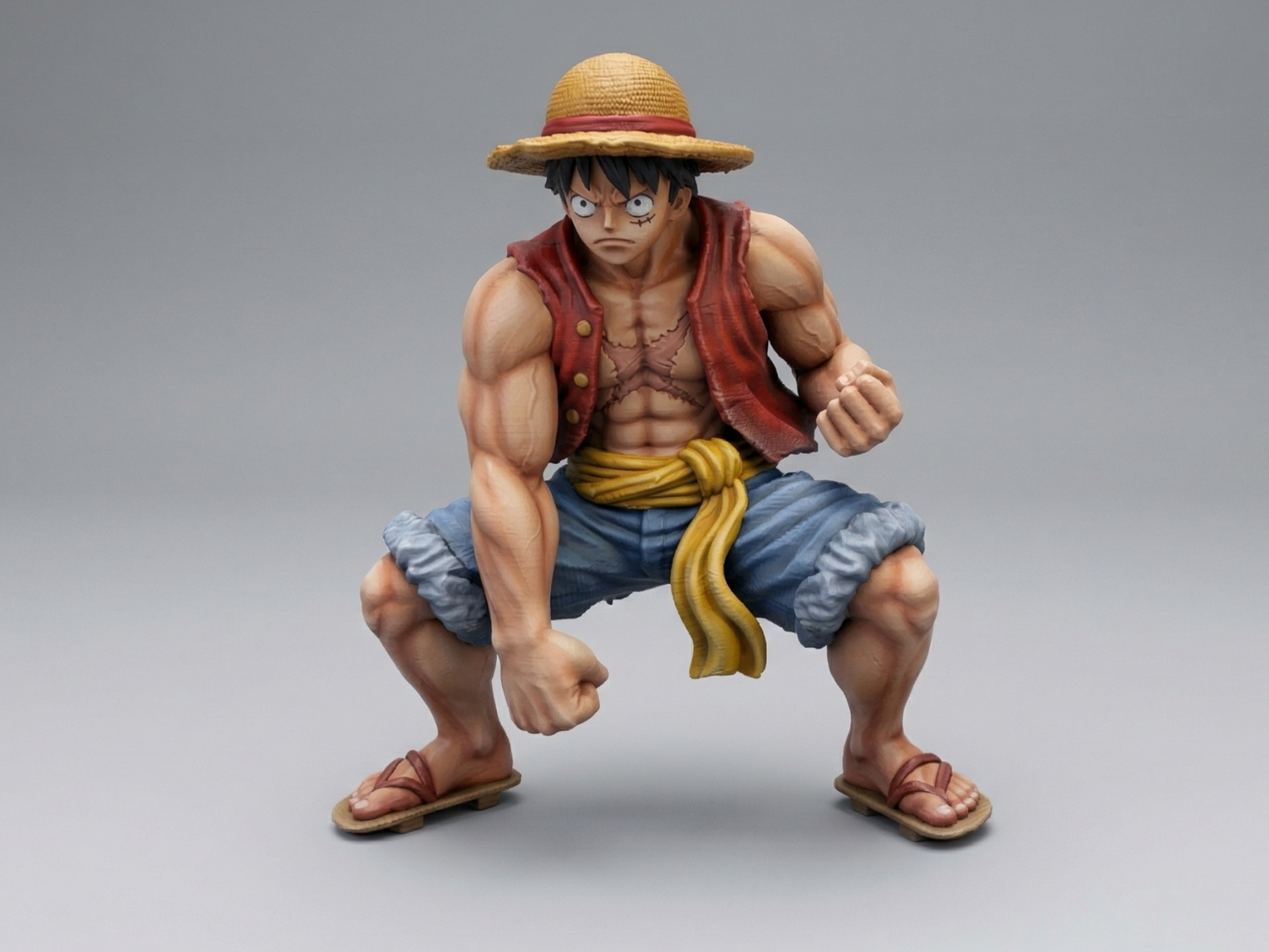 Monkey D. Luffy - Pirate Captain - Action Figure