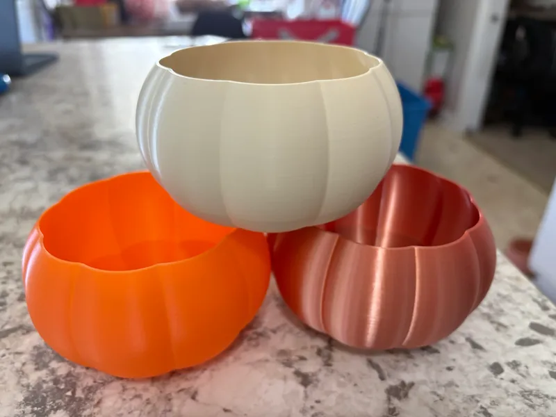 Pumpkin Votive Holder/ Bowl