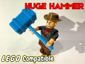 LEGOs BRICK | Huge Hammer Accessory
