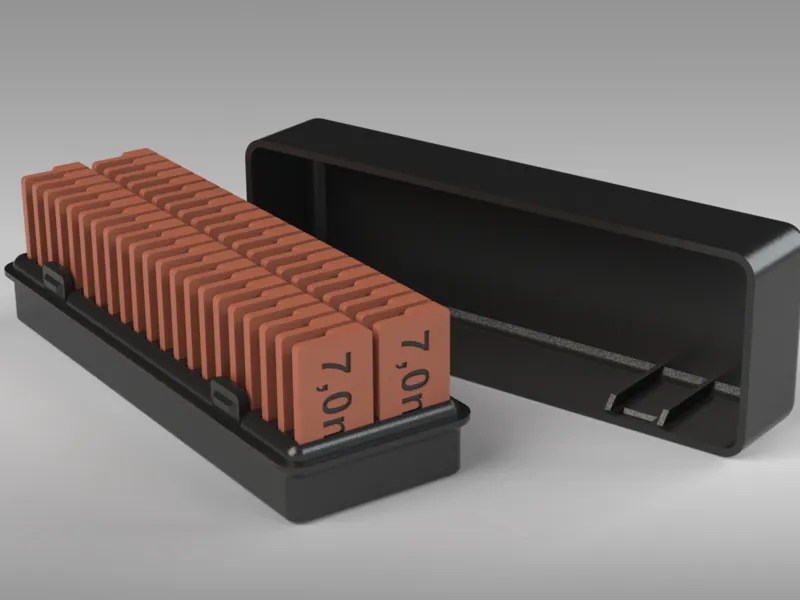 Box for belt tensioner set