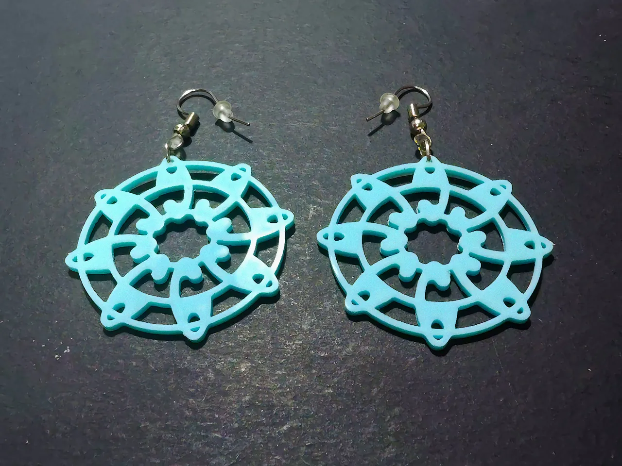 Frozen Harmony Earrings view 3