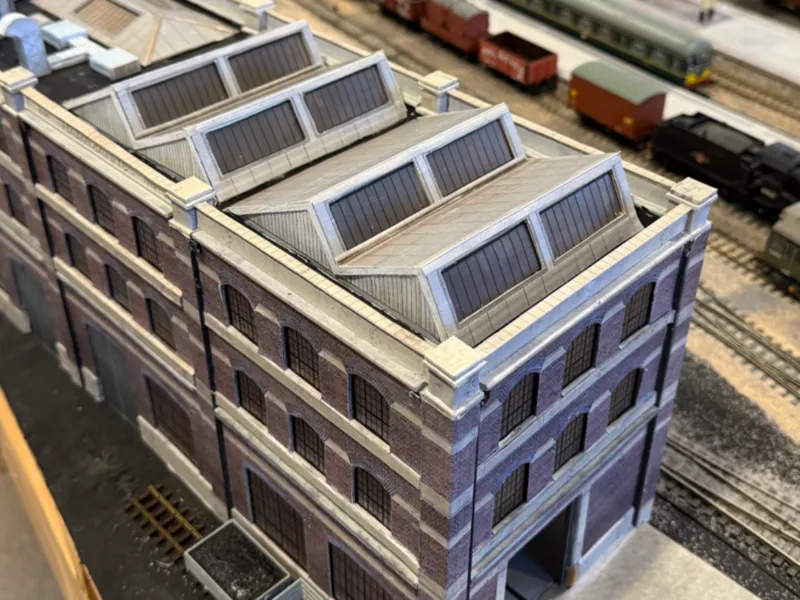Scalescenes OO Scale Warehouse Roof Edge Parts