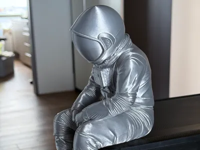 Sitting Astronaut