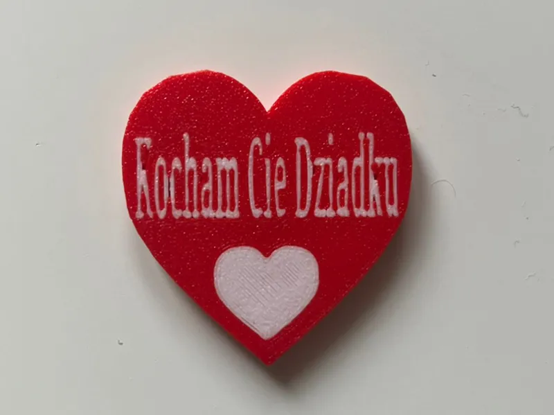 Dziadku Kocham cię magnes dzień dziadka