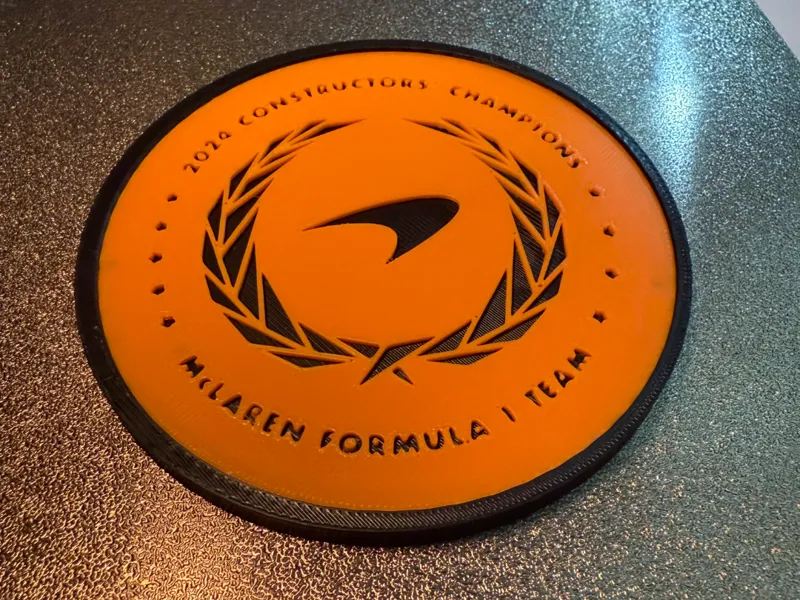 McLaren 2024 Constructors Championship Coaster