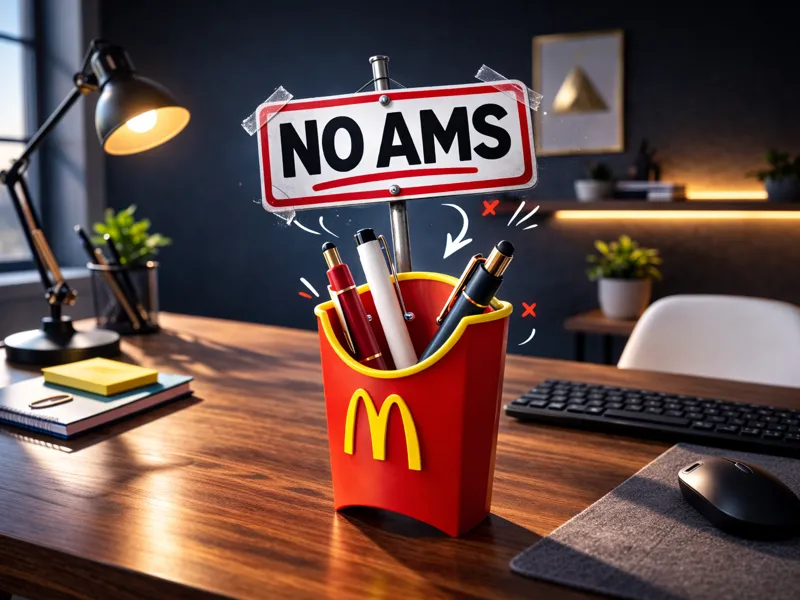 Mc Fries Pen Holder