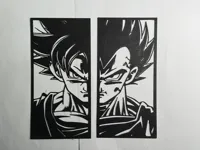 Silhouette Goku - Dragon Ball (déco murale) — photo 3