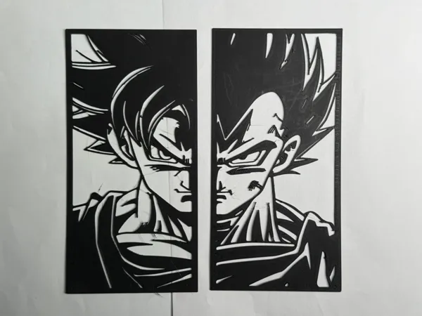 Silhouette Goku - Dragon Ball (déco murale)