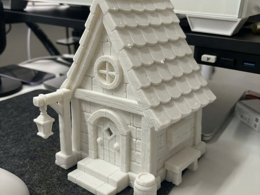 Cozy Village Cottage | Miniature Fantasy Home