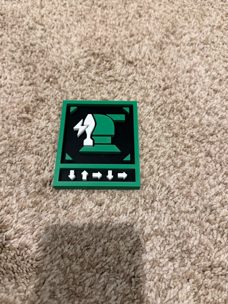 Helldivers 2 EMS Mortar Sentry Plaque